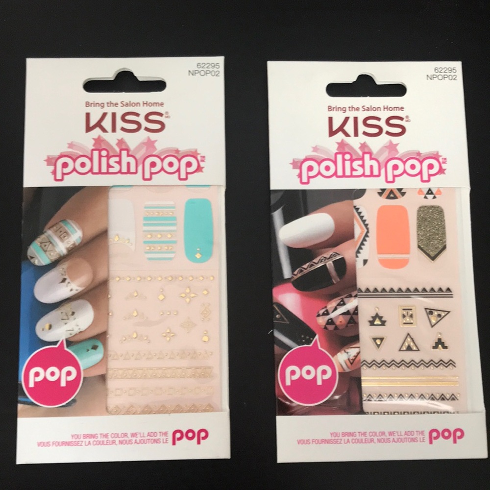 Kiss nail decals